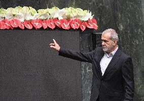 IRAN-TEHRAN-MASOUD PEZESHKIAN-PRESIDENT-SWEARING-IN CEREMONY