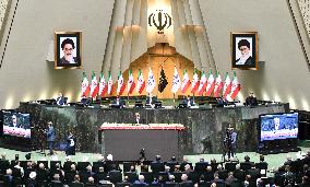 IRAN-TEHRAN-MASOUD PEZESHKIAN-PRESIDENT-SWEARING-IN CEREMONY