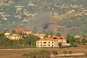 ISRAEL-BEIT HILLEL-LEBANON-BORDER-TENSIONS