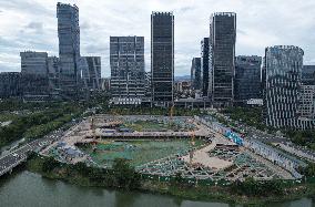 OPPO Headquarters Stopped Construction in Hangzhou