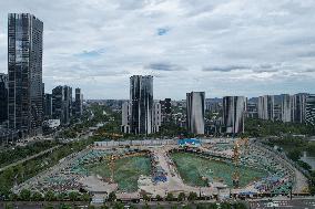 OPPO Headquarters Stopped Construction in Hangzhou