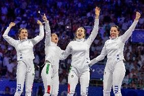 Fencing - Olympic Games Paris 2024: Day 4