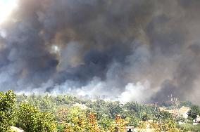 CROATIA-SKRADIN-WILDFIRE