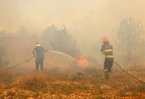 CROATIA-SKRADIN-WILDFIRE