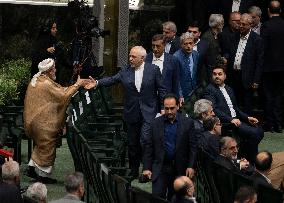 Iran-Parliament, Swearing-in Ceremony Of New President Masoud Pezeshkian