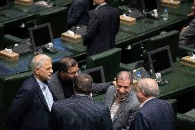 Iran-Parliament, Swearing-in Ceremony Of New President Masoud Pezeshkian