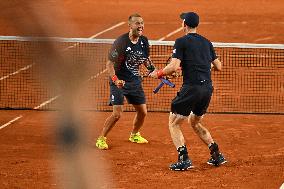 Paris 2024 - Murray And Evans Reach Doubles Quarter-Finals