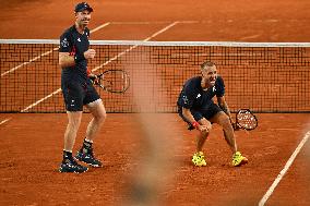 Paris 2024 - Murray And Evans Reach Doubles Quarter-Finals