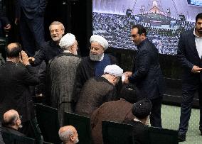 Iran-Parliament, Swearing-in Ceremony Of New President Masoud Pezeshkian