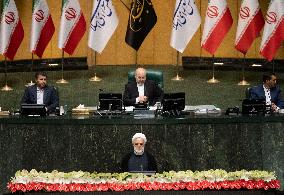 Iran-Parliament, Swearing-in Ceremony Of New President Masoud Pezeshkian