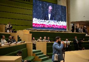 Iran-Parliament, Swearing-in Ceremony Of New President Masoud Pezeshkian