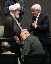 Iran-Parliament, Swearing-in Ceremony Of New President Masoud Pezeshkian