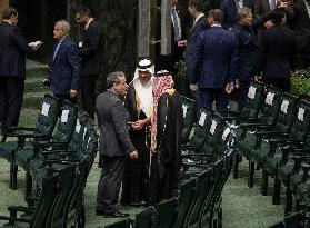 Iran-Parliament, Swearing-in Ceremony Of New President Masoud Pezeshkian