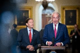 Senate Democrats And Republicans Press Conferences - Washington