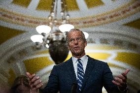 Senate Democrats And Republicans Press Conferences - Washington