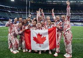 Paris 2024 - Canada Win Silver In Women’s Rugby Sevens