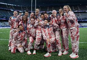 Paris 2024 - Canada Win Silver In Women’s Rugby Sevens