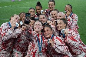 Paris 2024 - Canada Win Silver In Women’s Rugby Sevens