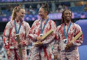 Paris 2024 - Canada Win Silver In Women’s Rugby Sevens