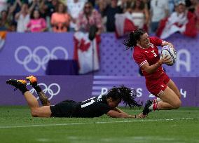 Paris 2024 - Canada Win Silver In Women’s Rugby Sevens