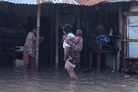 Incessant Rainfall Over Night In Kathmandu