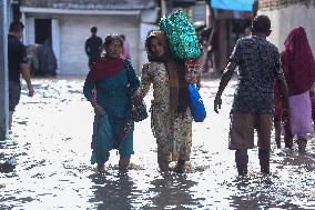 Incessant Rainfall Over Night In Kathmandu