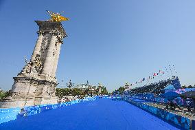 Olympic Triathlon Paris On July 31, 2024 At Pont Alexandre III Paris, France