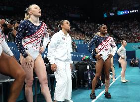 Paris 2024 - Women's Gymnastics - Team USA Takes Gold