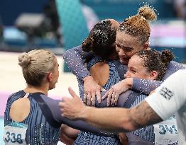 Paris 2024 - Women's Gymnastics - Team USA Takes Gold