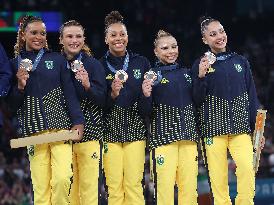 Paris 2024 - Women's Gymnastics - Team USA Takes Gold