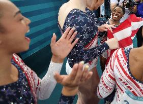 Paris 2024 - Women's Gymnastics - Team USA Takes Gold