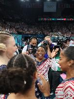 Paris 2024 - Women's Gymnastics - Team USA Takes Gold