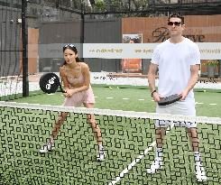 Bryan Greenberg And Jamie Chung At Eyebuydirect EcoActive Collection Launch - NYC