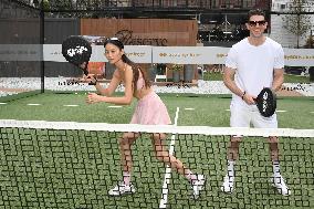 Bryan Greenberg And Jamie Chung At Eyebuydirect EcoActive Collection Launch - NYC