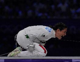 Paris 2024 - Team Italy Wins Gold In Women's Epee Team