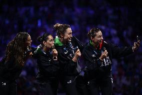 Paris 2024 - Team Italy Wins Gold In Women's Epee Team