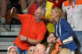 Paris 2024 - Handball - Dutch Royals In The Stands