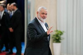 Hamas Chief Haniyeh The Day Before Being Killed - Tehran