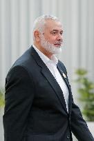 Hamas Chief Haniyeh The Day Before Being Killed - Tehran