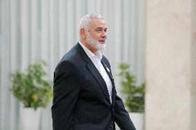 Hamas Chief Haniyeh The Day Before Being Killed - Tehran