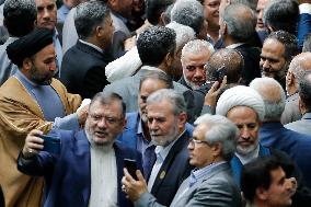 Hamas Chief Haniyeh The Day Before Being Killed - Tehran