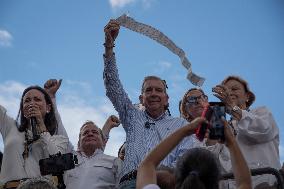 Protest In Caracas, Venezuela Followings Elections Result