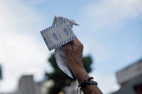 Protest In Caracas, Venezuela Followings Elections Result