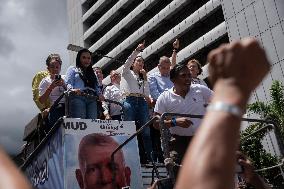 Protest In Caracas, Venezuela Followings Elections Result