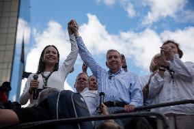 Protest In Caracas, Venezuela Followings Elections Result