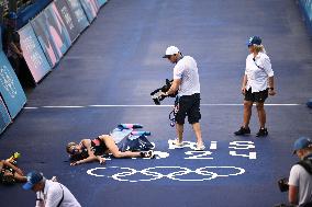 Paris 2024 - Cassandre Beaugrand Wins Gold In Women's Individual Triathlon