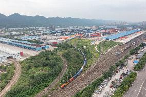 CHINA-CHONGQING-LOGISTICS HUB-OPENING UP (CN)