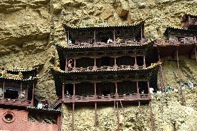 Xuankong Temple in Datong