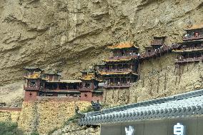 Xuankong Temple in Datong