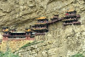 Xuankong Temple in Datong